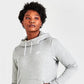 Nike Women's Sportswear Club Fleece Funnel Neck Hoodie Gray Size X-Large