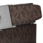 Michael Kors Men's Logo Reversible Belt Brown Size Regular