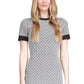 Michael Kors Women's Logo Print Mini Dress White Size Medium