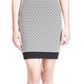 Michael Kors Women's Logo Print Mini Dress White Size Medium