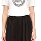 Michael Kors Women's Printed Charm Logo T-Shirt White Size Medium