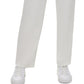 Calvin Klein Women's Wide Leg Velour Pants White Size Large