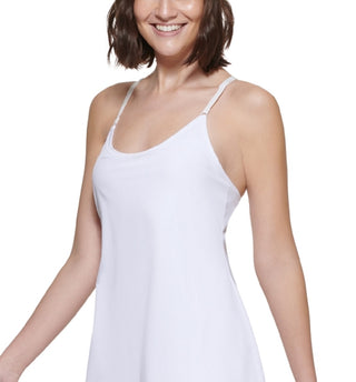 Calvin Klein Women's Pickleball Exercise Dress White Size X-Large