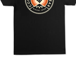Columbia Men's Avalon Logo Graphic T-Shirt Black Size XX-Large