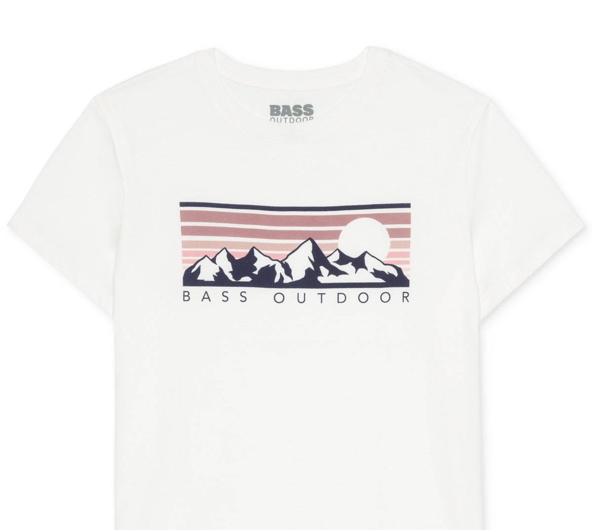 Bass Outdoor Women's Shimmy Graphic T-Shirt White Size X-Small