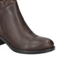 Easy Street Women's Bean Ankle Boots Brown Size 6 M