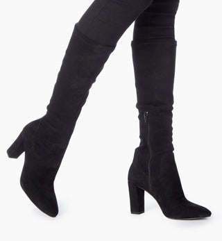 Nine West Women's Danee Pointed Toe Knee High Boot Black Size 6.5 M