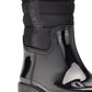 Calvin Klein Women's Pull On Lug Sole Logo Cold Weather Rain Booties Black Size 7 M