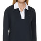 Tommy Hilfiger Women's Johnny Collar Rugby Dress Blue Size X-Large