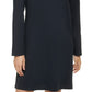 Tommy Hilfiger Women's Johnny Collar Rugby Dress Blue Size X-Large