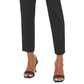 Calvin Klein Women's Lux Tie Waist Pants Black Size 16