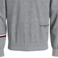 Tommy Hilfiger Men's New Global Stripe Crewneck Sweatshirt Gray Size Medium