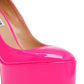 Steve Madden Women's Skyrise Ankle Strap Platform Pumps Pink Size 10 M
