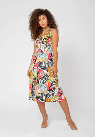 Leota Women'sParadise Pop Rosemary Dress Black Size XX-Large