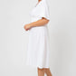 Leota Women's Solid Lord & Taylor Aaliyah Dress White Size 3X