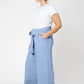 Leota Women's Chambray Lord & Taylor Lupita Culottes Dress Blue