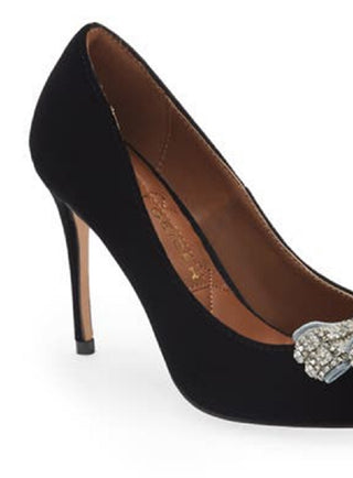 Kurt Geiger London Women's Belgravia Bow Pointed Toe Pump Black Size 9