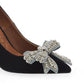 Kurt Geiger London Women's Belgravia Bow Pointed Toe Pump Black Size 9