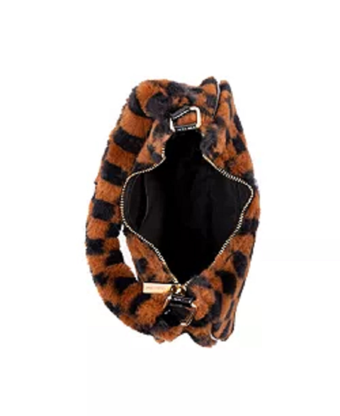 Skinnydip London Women's Kiely Checkerboard Fluff Shoulder Bag Brown Size Regular