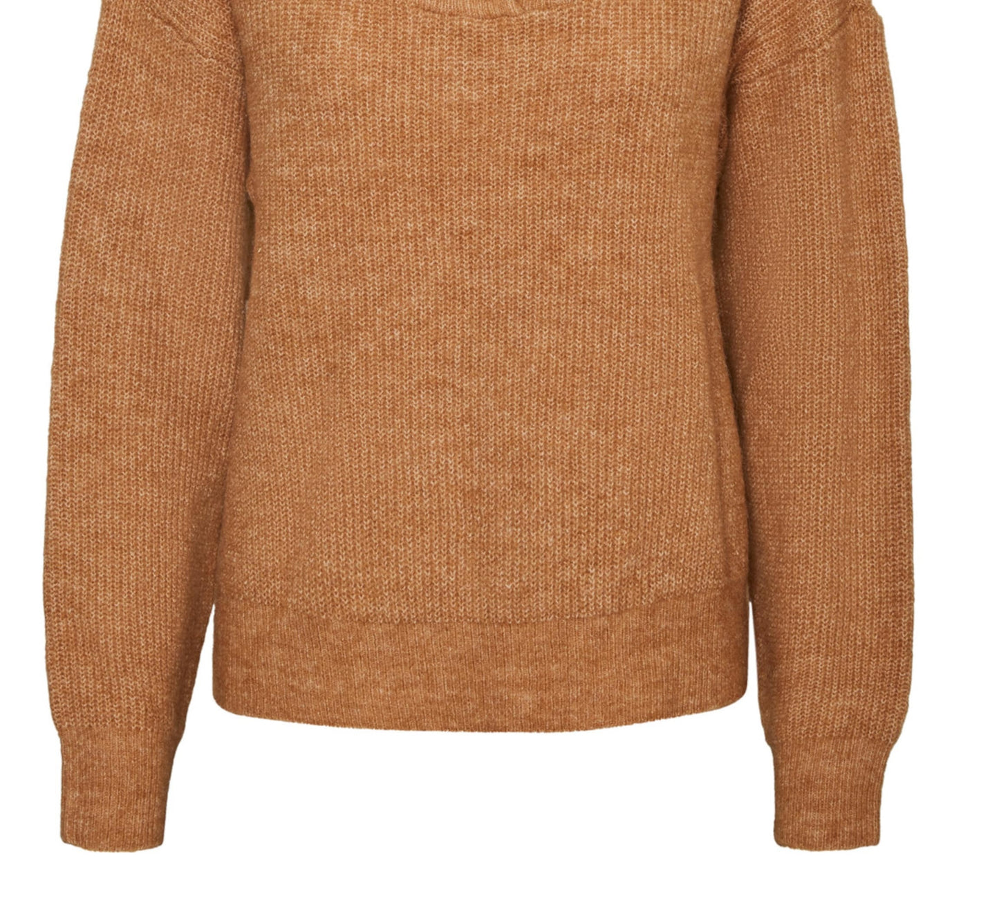 VERO MODA Women's Sweater Brown Size Medium
