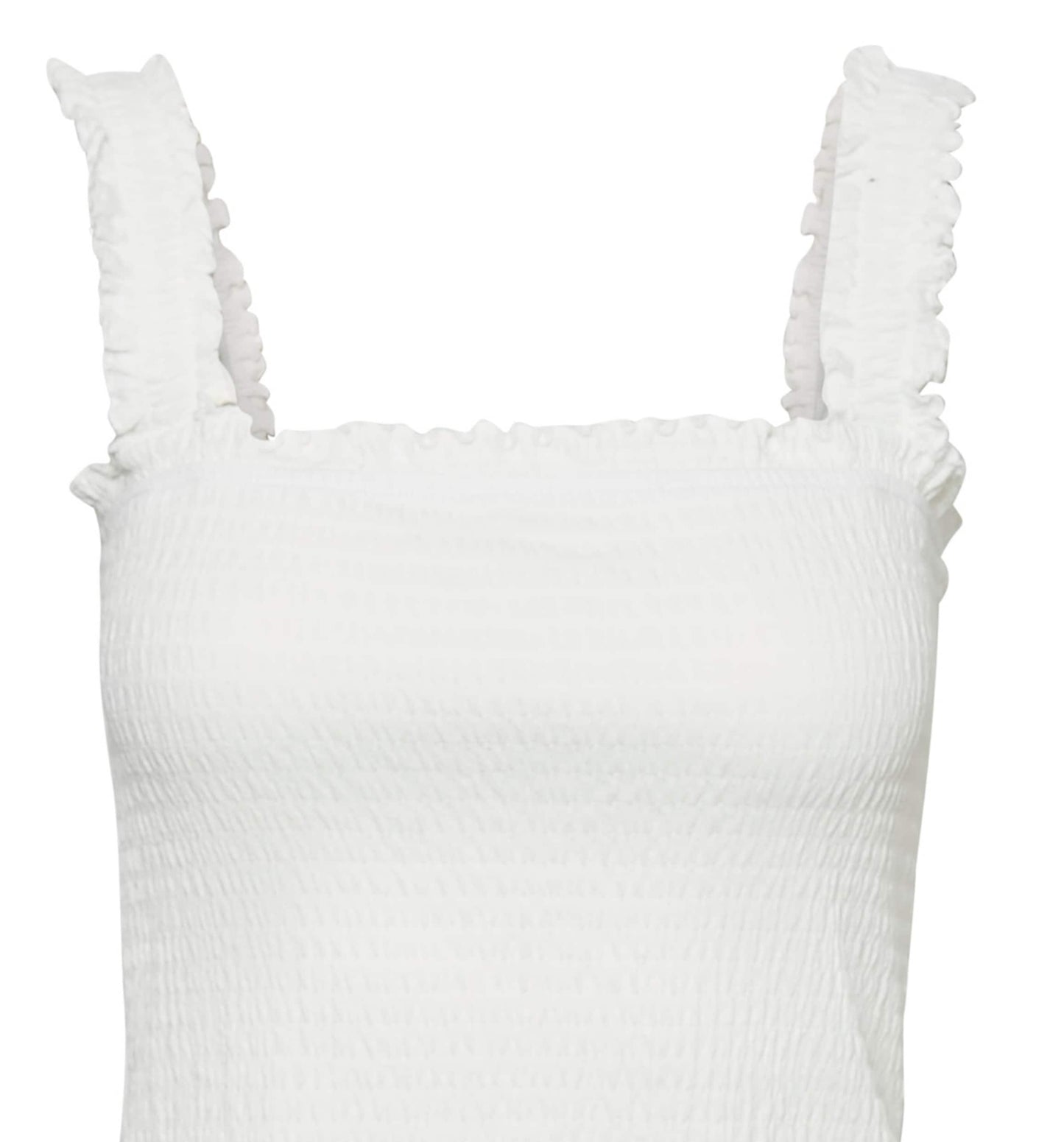 VERO MODA Women's Adonis Tank Top White Size Medium