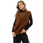 VERO MODA Women's Lucia Sweater Vest Brown