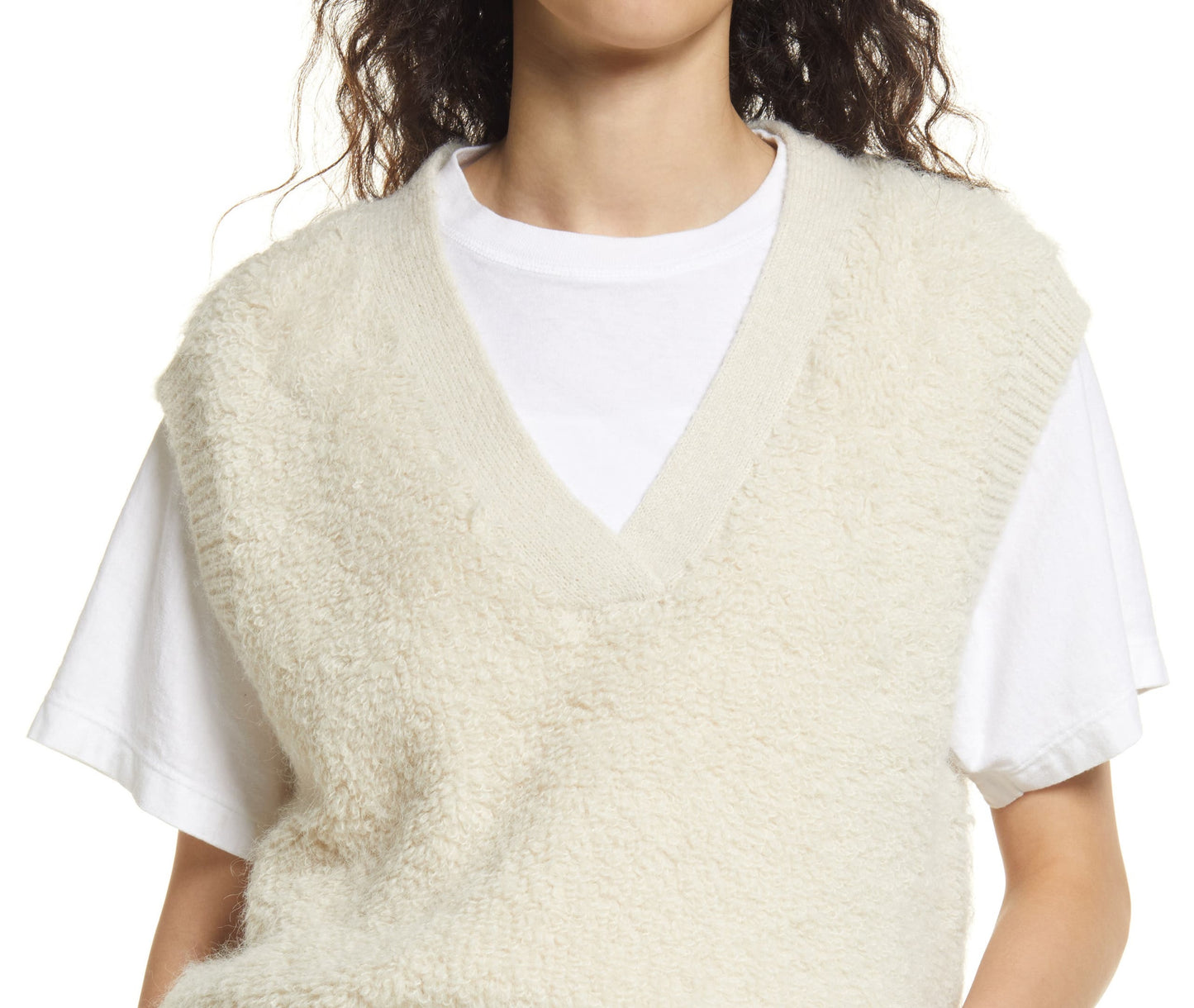 VERO MODA Women's Lucia Sweater Vest Brown