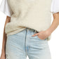 VERO MODA Women's Lucia Sweater Vest Brown