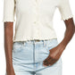 VERO MODA Women's Hailey Ribbed Top White Size Small