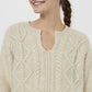 VERO MODA Women's Reese Sweater Brown Size Small