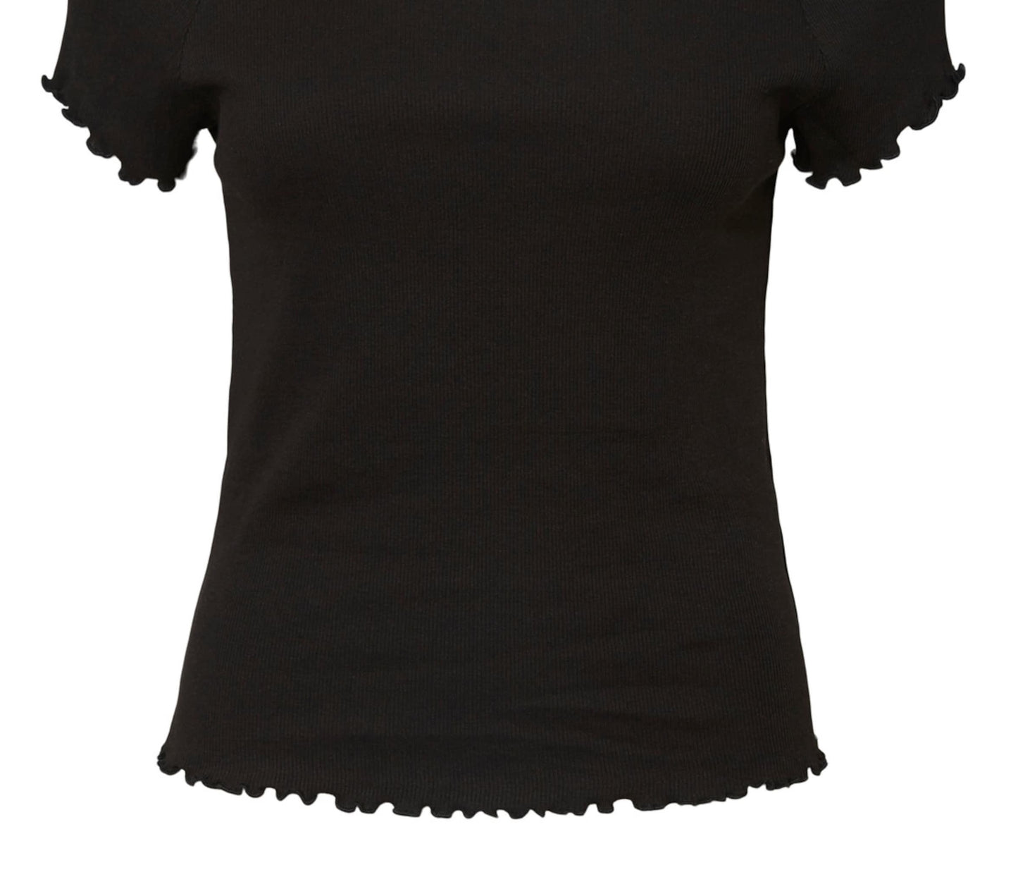 VERO MODA Women's Gabriella Ribbed Top Black