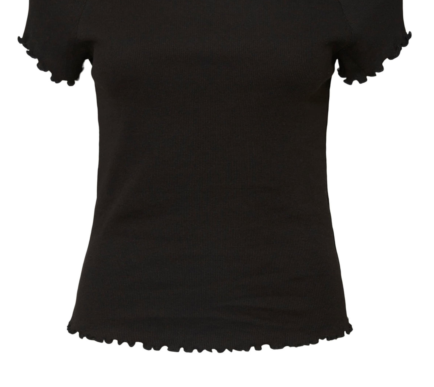 VERO MODA Women's Gabriella Ribbed Top Black