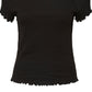 VERO MODA Women's Gabriella Ribbed Top Black