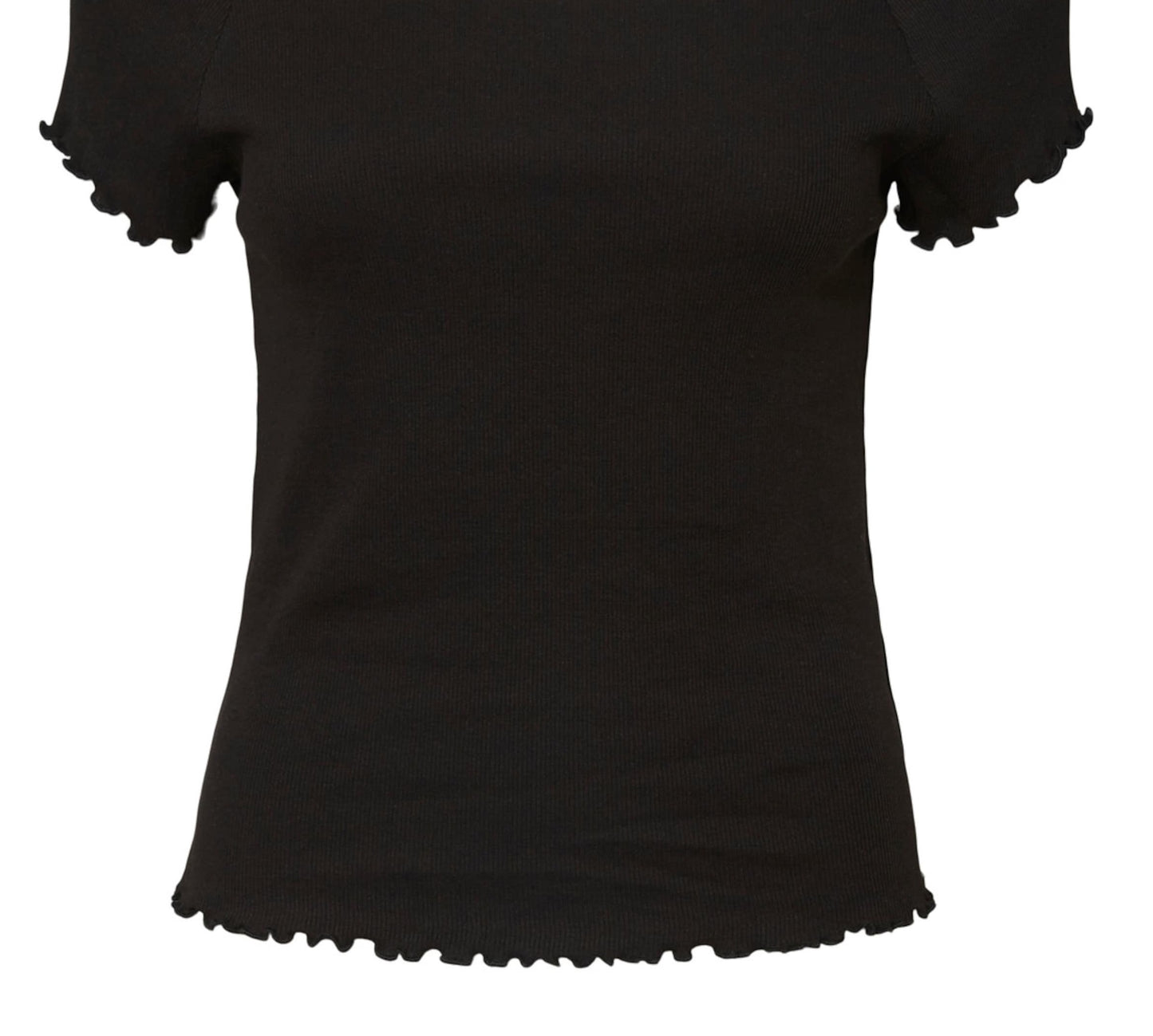 VERO MODA Women's Gabriella Ribbed Top Black