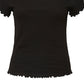 VERO MODA Women's Gabriella Ribbed Top Black