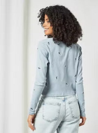 VERO MODA Women's Jeanette Cardigan Blue