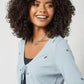VERO MODA Women's Jeanette Cardigan Blue