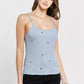 VERO MODA Women's Jeanette Tank Top Blue