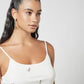 VERO MODA Women's Jeanette Tank Top White