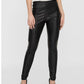 VERO MODA Women's Pepper Vegan Leather Pants Black Size X-Small
