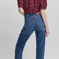 VERO MODA Women's Tatum Floral Top Red Size X-Large