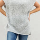 VERO MODA Women's Lia Sweater Vest Gray