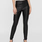 VERO MODA Women's Pepper Vegan Leather Pants Black Size Small