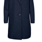 VERO MODA Women's Joslyn Coat Blue Size X-Small