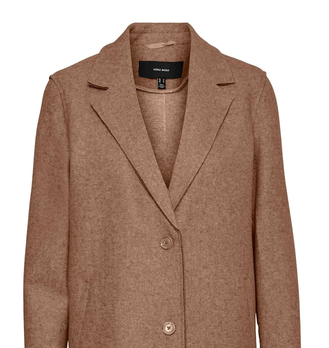 VERO MODA Women's Between Seasons Coat Brown
