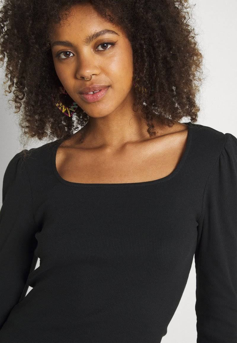 VERO MODA Women's Hensely Top Black