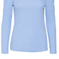VERO MODA Women's Hensely Top Blue Size X-Large