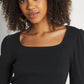 VERO MODA Women's Hensely Top Black