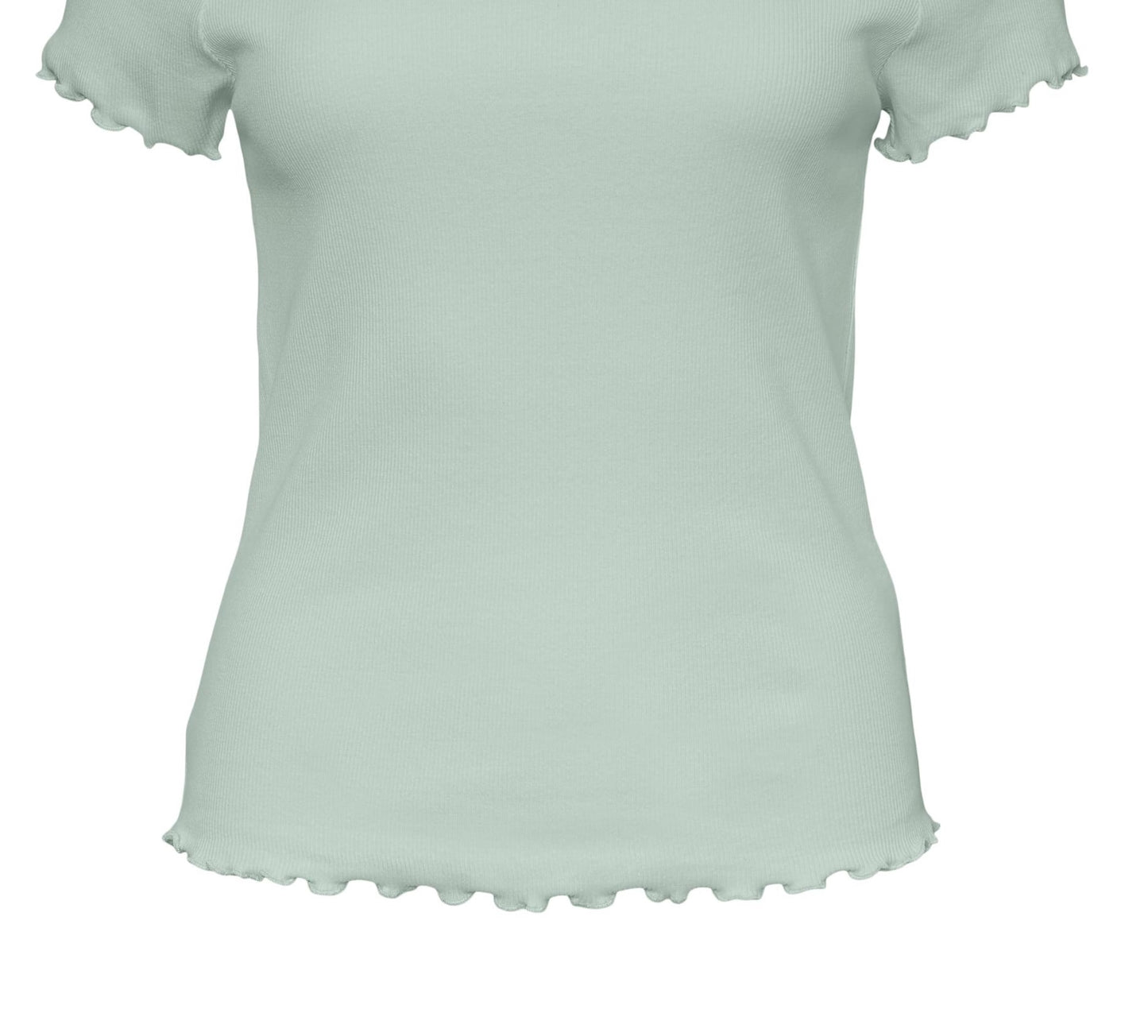 VERO MODA Women's Gabriella Ribbed Top Blue