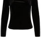 VERO MODA Women's Shirt Black Size Medium